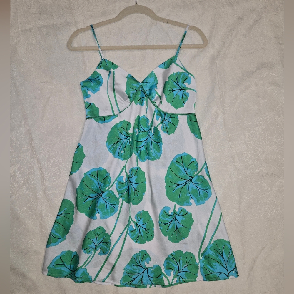 Floral Spaghetti Strap Dress